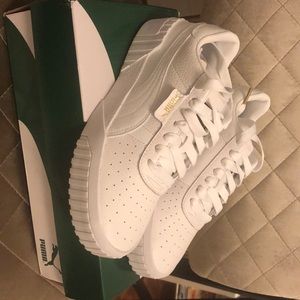 Puma All White Limited Edition Cali Sneakers